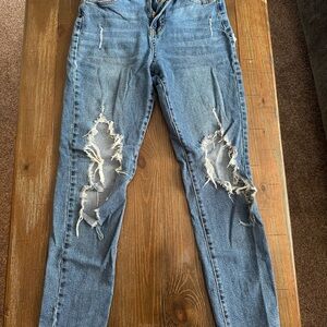 Celebrity Pink Distressed Denim Skinny Jeans